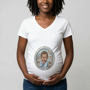 pregnant - Baby trying to sleep T-Shirt