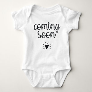 Pregnant: Coming Baby Bodysuit