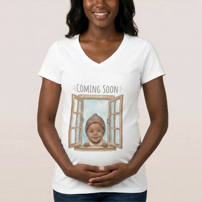Pregnant - Coming Soon   T-Shirt (Creator Uploaded)