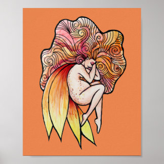Pregnant Fairy Poster