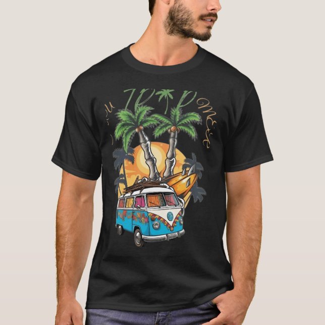 Pregnant Girl Summer   T-Shirt (Front)