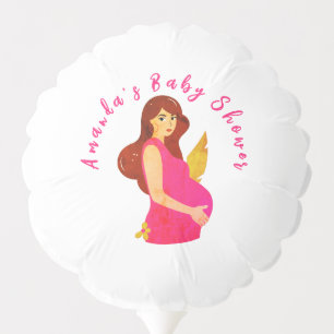 Pregnant Mom Baby Shower Balloon