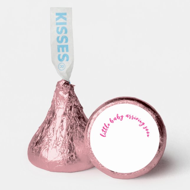 Pregnant Mom Baby Shower Hershey®'s Kisses® (Front)