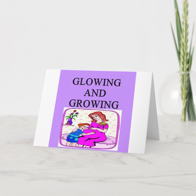 PREGNANT pregnancy design Announcement (Front)