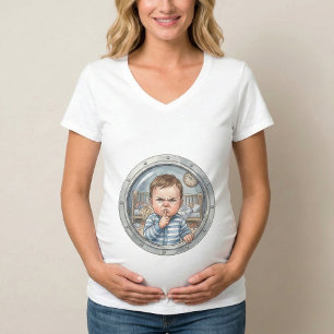 Pregnant - Shush .. Baby needs to sleep T-Shirt