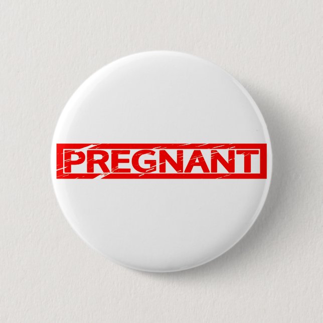 Pregnant Stamp Button (Front)