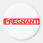 Pregnant Stamp Magnet