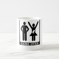 Pregnant Wife - Game Over Coffee Mug