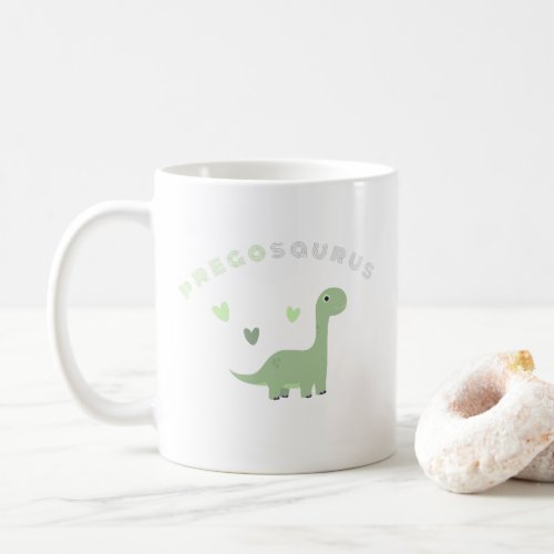 Pregosaurus mug Pregnancy Announcement mug