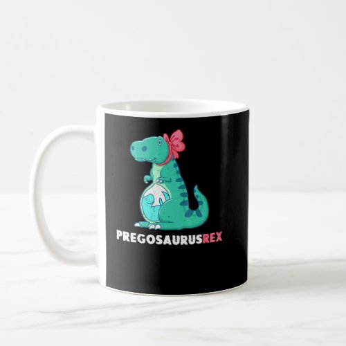 Pregosaurus Rex Dinosaur Pregnancy Announcement 1  Coffee Mug