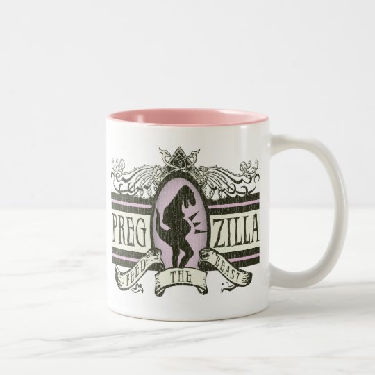 PregZilla Two-Tone Coffee Mug