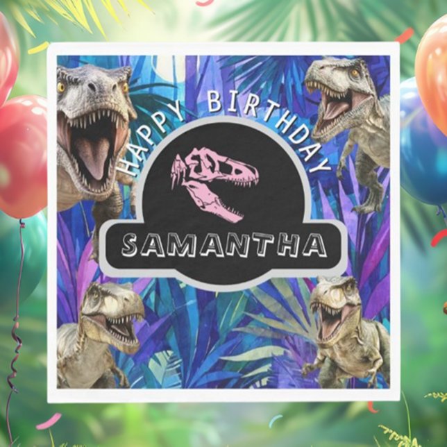prehistoric adventure napkins (Unleash the magic of dinosaurs and create unforgettable memories)