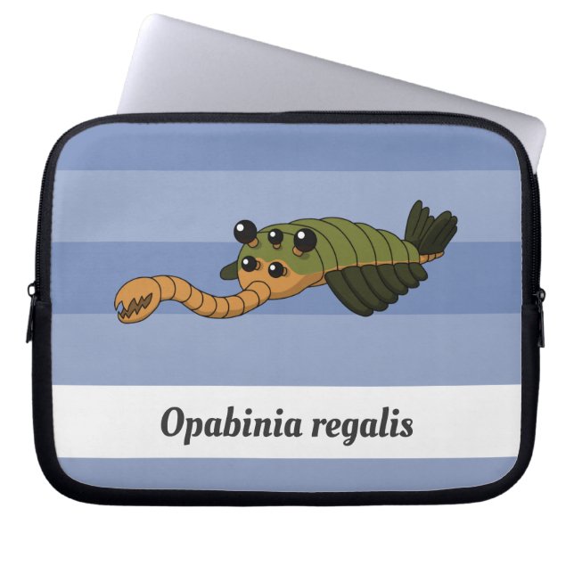Prehistoric Animal Opabinia regalis Laptop Sleeve (Front)