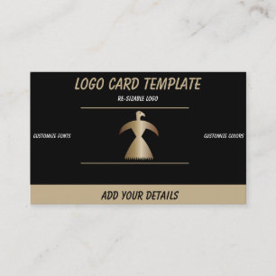 Prehistoric Animals Phoenix Bird Business Card