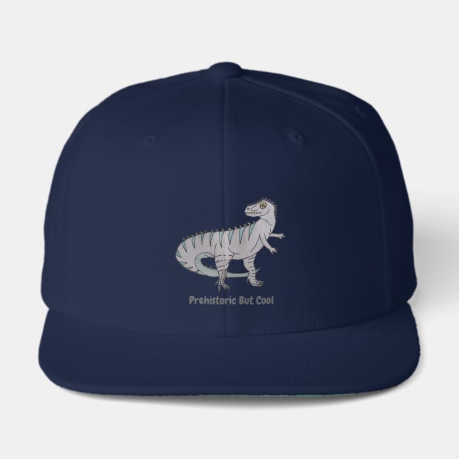 Prehistoric But Cool Dinosaur  Visor (Front)