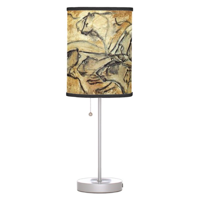 Prehistoric Cave Art with Lions from Lascaux Lamp (Right)
