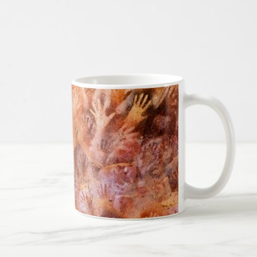Prehistoric Cave Painting of Hands Coffee Mug
