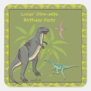 Prehistoric Creatures Dinosaur Stickers