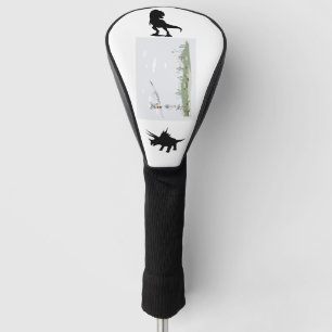Prehistoric Dinosaur Silhouette Driver Cover for .
