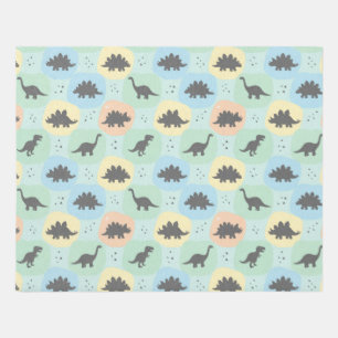Prehistoric Dinosaur Silhouette Seamless Pattern Outdoor Rug