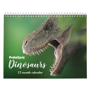 Prehistoric Dinosaurs 2024 Calendar