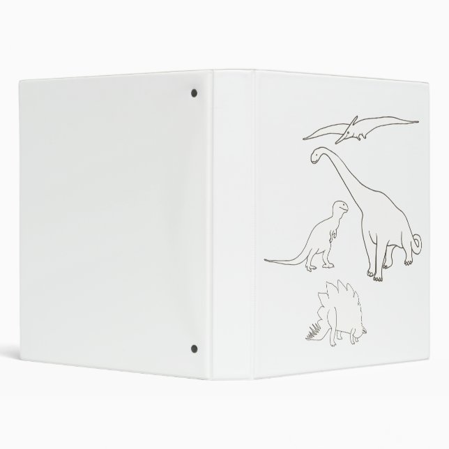 Prehistoric Dinosaurs School Binders (Background)