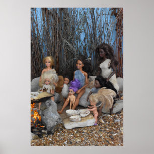 Prehistoric Dolls. Poster