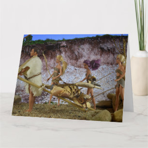Prehistoric Living. Card