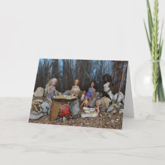 Prehistoric Living. Card