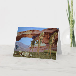 Prehistoric Living. Card