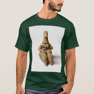 Prehistoric Neolithic Goddess Figurine BigArt T-Shirt