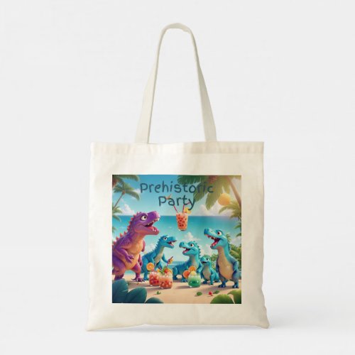 Prehistoric Party Tote Bag