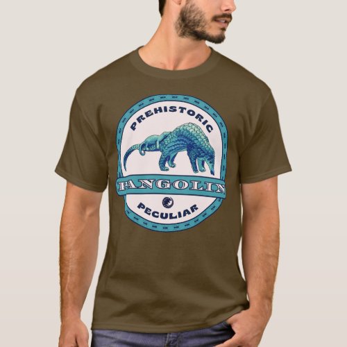 Prehistoric Peculiar Pangolin T_Shirt