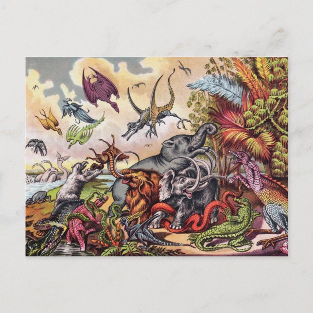 Prehistoric Playground Postcard (Front)