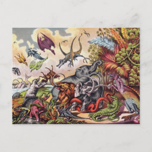 Prehistoric Playground Postcard