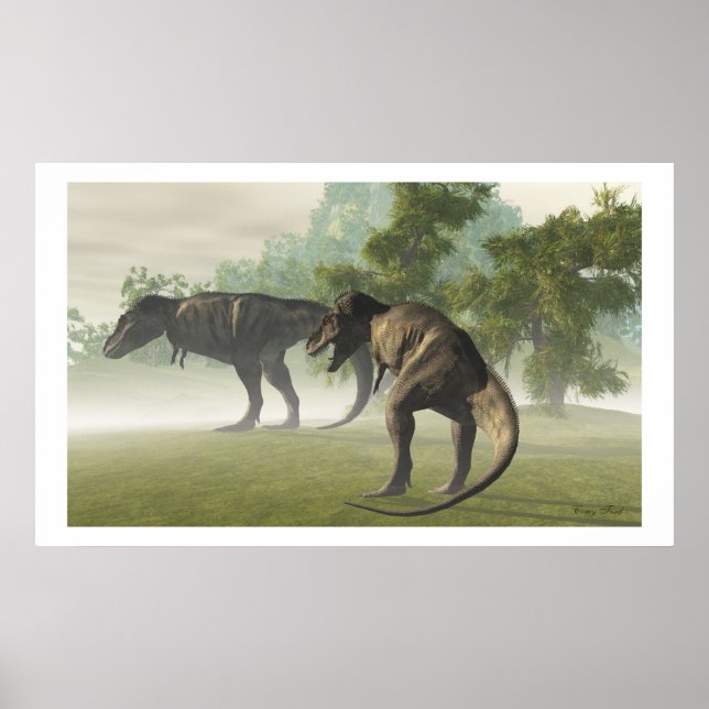 PREHISTORIC T-REX PRINT (Front)