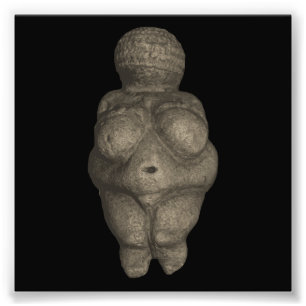 Prehistoric Venus Figurine Photo Print