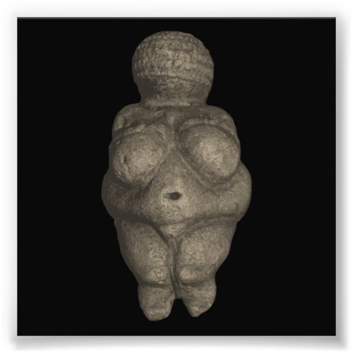 Prehistoric Venus Figurine Photo Print