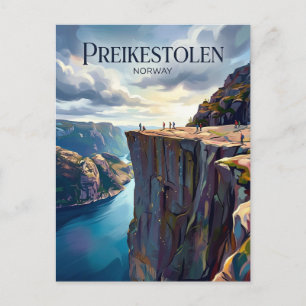 Preikestolen Norway Postcard