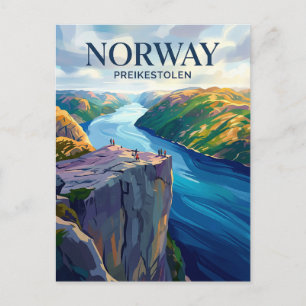 Preikestolen Norway Postcard