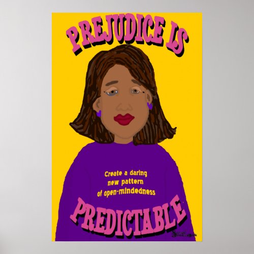 Prejudice Is Predictable Poster