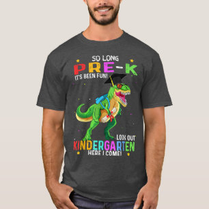 prek Graduate pre k Graduation 2022 dinosaur t re T-Shirt