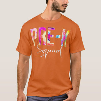 PreK Squad Tie Dye Back To School women appreciati T-Shirt