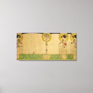 Preliminary design for Mural decoration Canvas Print