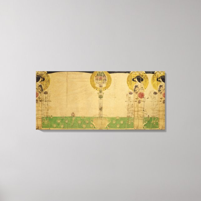 Preliminary design for Mural decoration Canvas Print (Front)