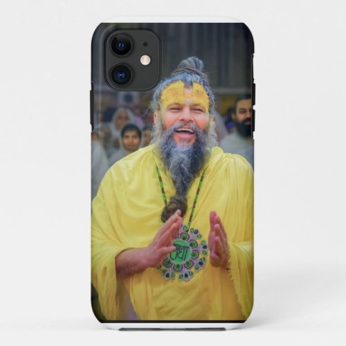 Premanand Maharaj Vrindavan India trending mobile  iPhone 11 Case