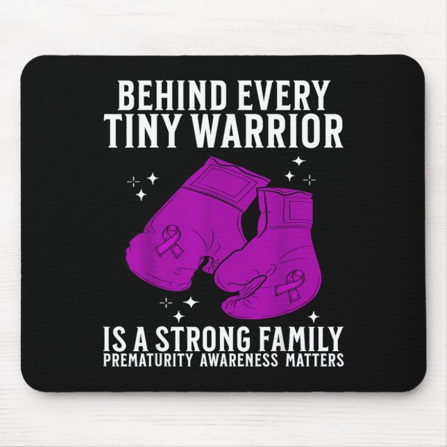 Prematurity Awareness For Nicu Parents Nicu Awaren Mouse Pad (Front)