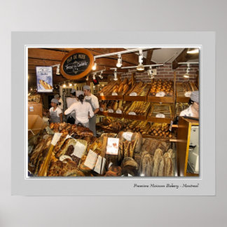 Premiere Moisson Bakery - Montreal Poster