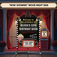 Premiere Movie Night Birthday | Popcorn