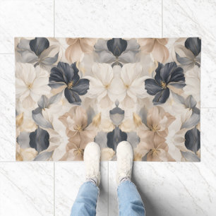 Premium Artistic Floral Abstraction Doormat
